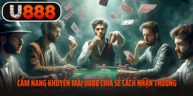 Cẩm nang khuyến mãi U888 chia sẻ cách nhận thưởng