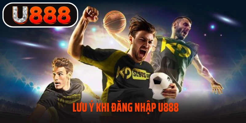 Lưu ý khi đăng nhập U888
