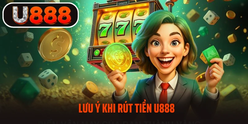 Lưu ý khi rút tiền U888